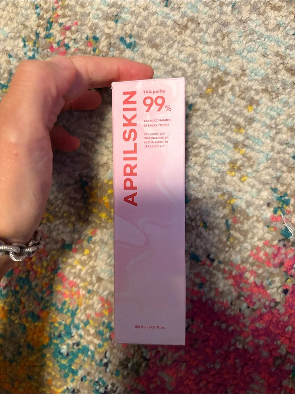 APRILSKIN TXA Purity 99% Milky Toner - Pink